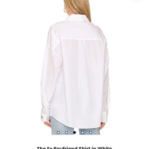 The Ex Boyfriend Shirt in White